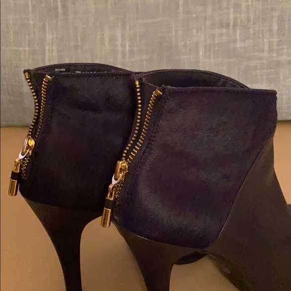Me Too - Hidden platform bootie in navy blue - Picture 3 of 6